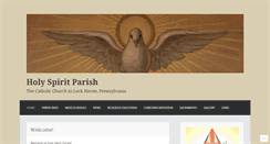 Desktop Screenshot of holyspiritlockhaven.org